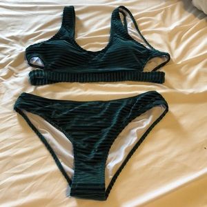 Swimsuit top and bottom